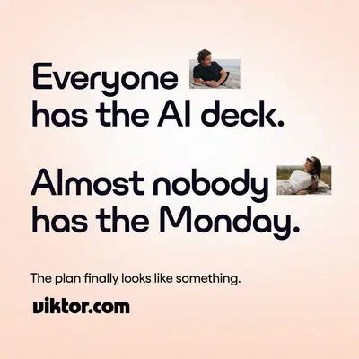 Viktor Meta ad: Viktor is the AI employee that ships